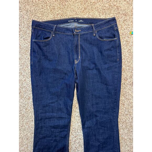 OLD NAVY WOW Mid-Rise, Bootcut, Denim Blue Jeans, size Women's 16L (Long/Tall) - Picture 6 of 9